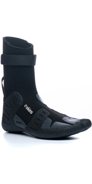 2026 C-Skins Session 5mm Hidden Split Toe Boots C-BOSE5HST - Black / Charcoal